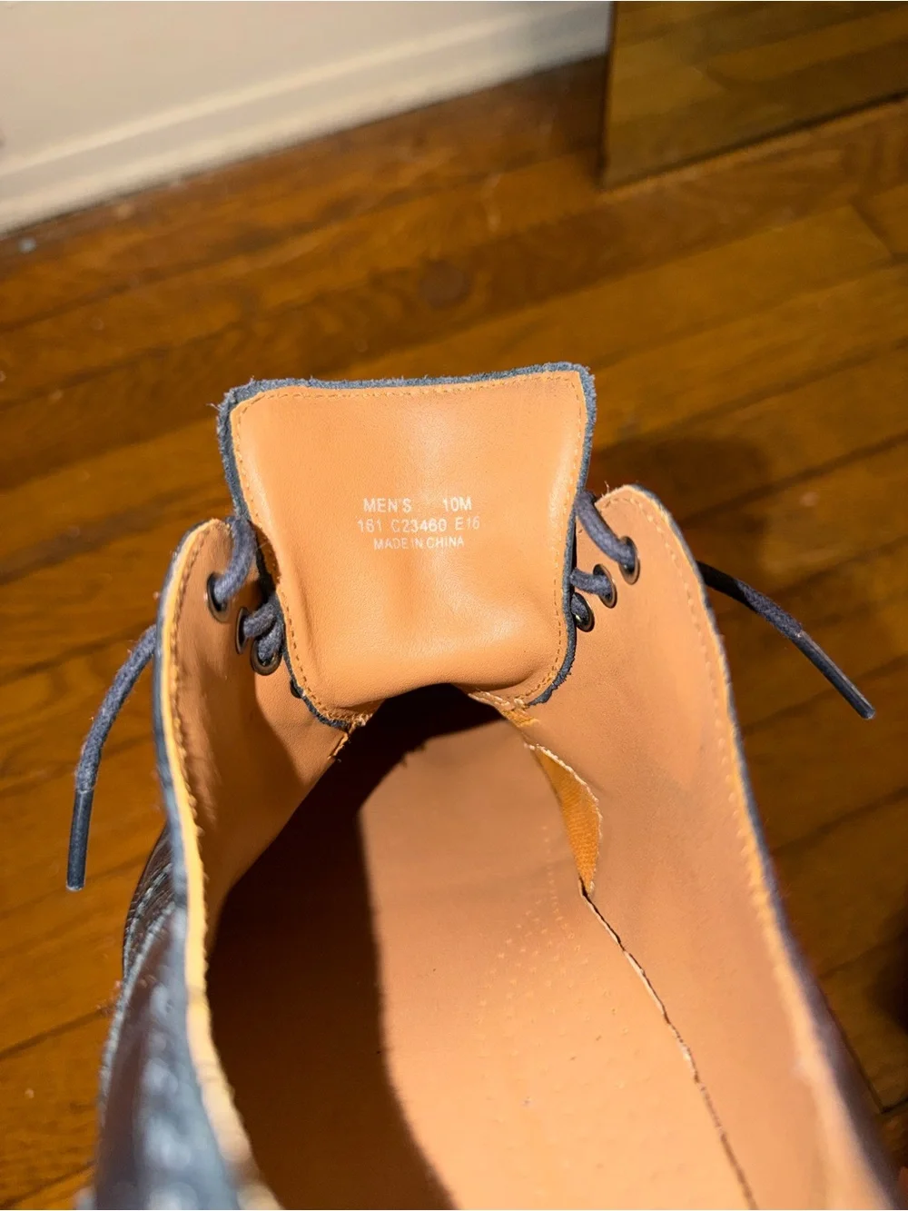 Cole Haan Wingtip Oxfords - Navy - M10